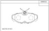 ASIMCO KD66953 Brake Pad Set, disc brake